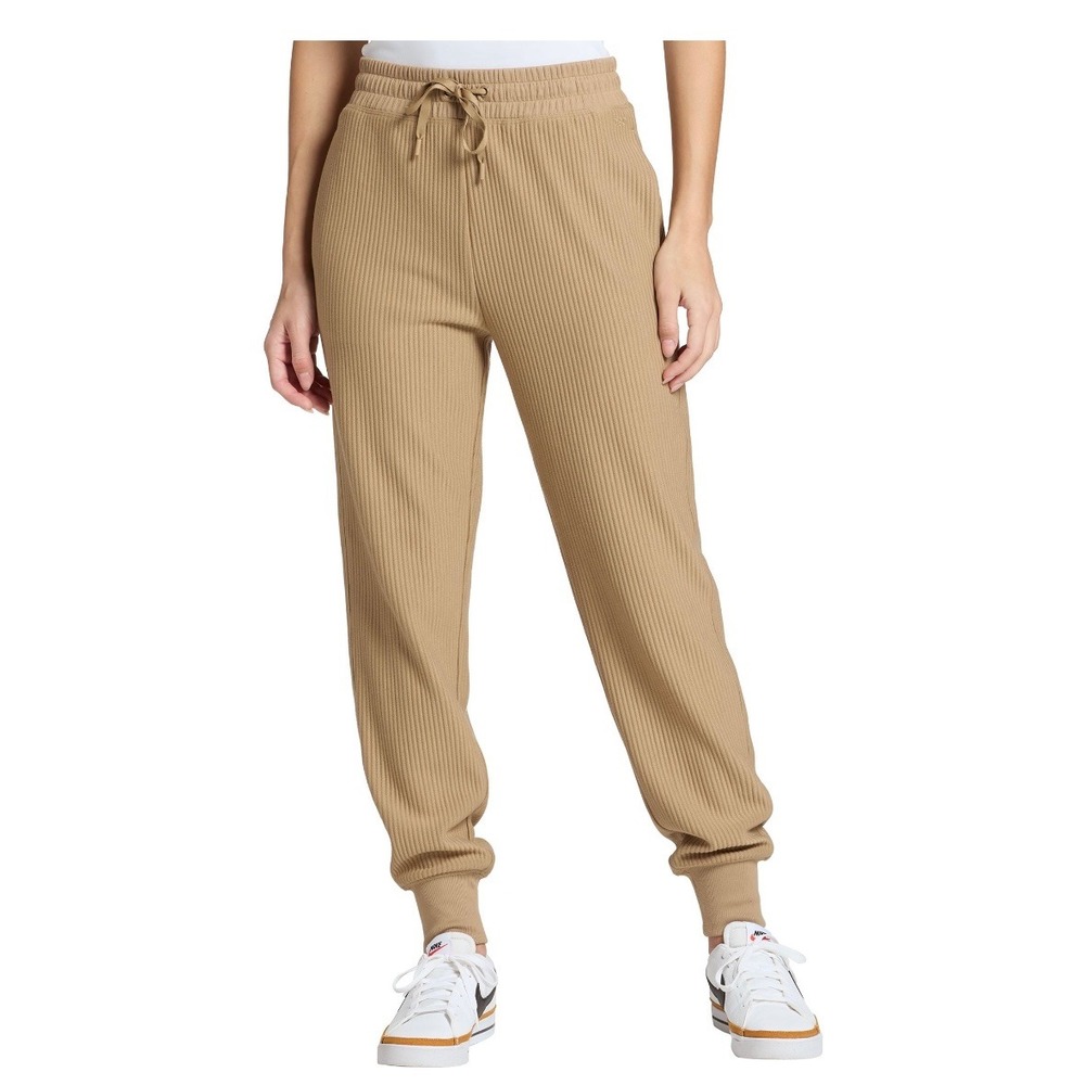 DSG Women's So Soft Ottoman Jogger Everyday High-Rise Sweatpant Stone XS $50